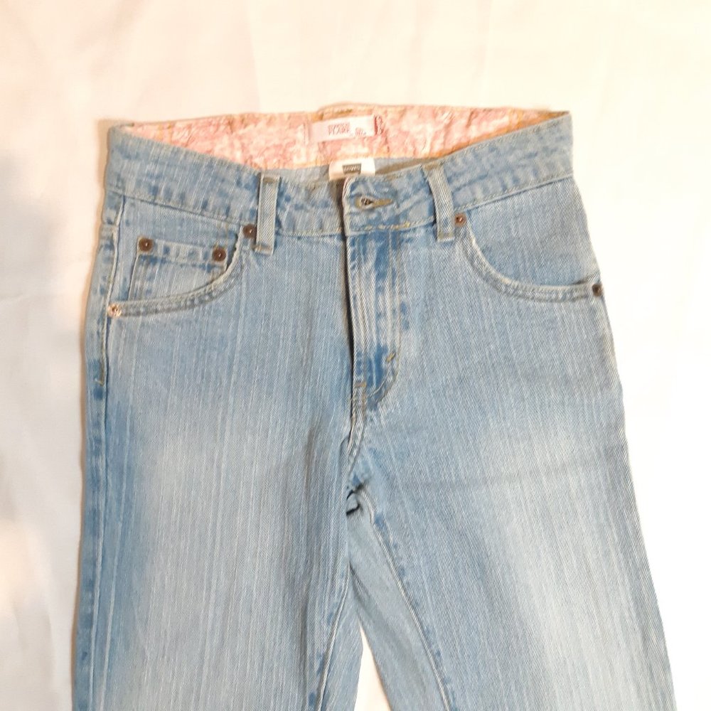 GIRLS Levi's 517 size 12 1/2 Regular NWOT stretch flare adjustable jeans